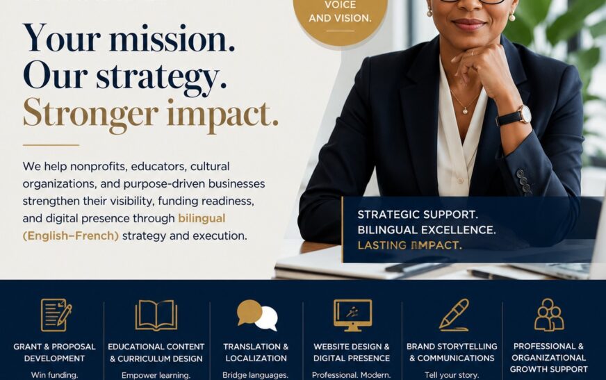 When Strategy Meets Purpose: Why Organizations Like Voix & Vision Studio Matter